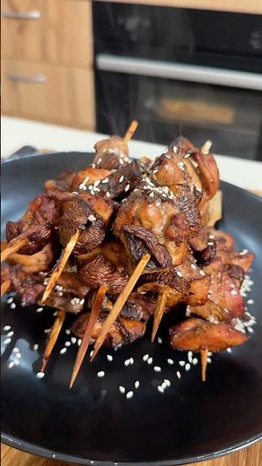 Teriyaki Chicken Skewers in 20 Minutes! 🤤
