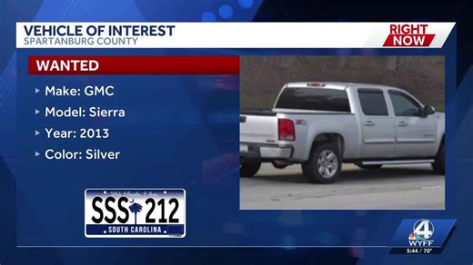 Deputies search for vehicle tied to 'active investigation' in Spartanburg County