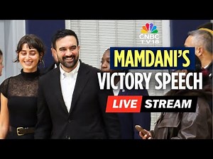 WATCH LIVE: Zohran Mamdani Big Victory Speech After Winning 2025 NYC Mayoral Race | Cuomo | N18G