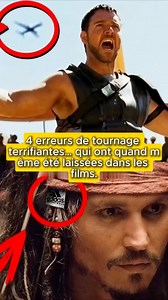 333K views · 10K reactions | 4 erreurs de tournage qui ont quand même été laissées dans les films. | Sagesse et motivation | Facebook
