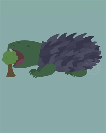 Creaturanary's 4th challenge was the Beast of Busco, which is a giant snapping turtle named Oscar! This is how I learned I'm not the best at drawing turtles LOL. I wanted this to be a quick one but man that shell took me SO long. #creatuanary #creatuanary2026 #digitalart #digitalartchallenge #turtle