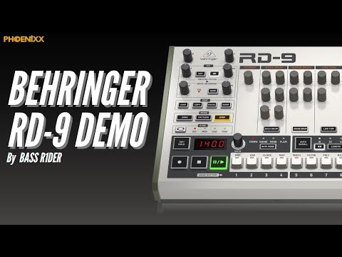 playing on the Behringer RD-9