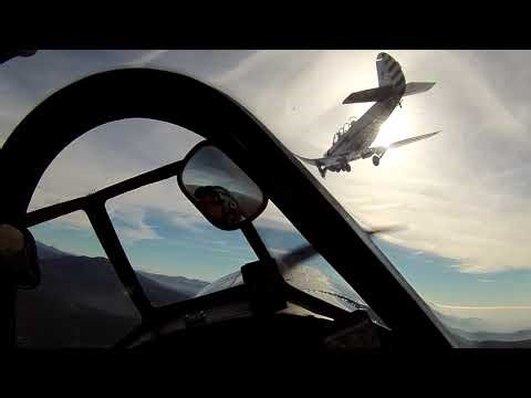 2-Ship Yak-52 Formation Aerobatics (Brandon-Lead, Todd-Wing)