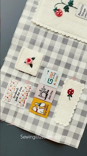 Needle Book | Sew-in Labels | MinkiKim Labels