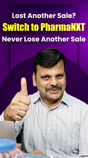 💊✨ “𝗡𝗼 𝗦𝘁𝗼𝗰𝗸? 𝗡𝗼 𝗣𝗿𝗼𝗯𝗹𝗲𝗺. 𝗦𝘁𝗮𝗿𝘁 𝗦𝗺𝗮𝗿𝘁 𝘄𝗶𝘁𝗵 𝗣𝗵𝗮𝗿𝗺𝗮𝗡𝗫𝗧.” A customer walks in. 👣 You check the shelf. 🗂️ Medicine not available. ❌ Sale gone. Customer gone. 🚶‍♂️ Sounds familiar? 🤔 With PharmaNXT by Marg ERP, your pharmacy never loses a sale just because a strip is missing. 💙 🚀 Why PharmaNXT? ✔️ 𝗜𝗻𝘀𝘁𝗮𝗻𝘁 𝗺𝗲𝗱𝗶𝗰𝗶𝗻𝗲 𝘀𝗲𝗮𝗿𝗰𝗵 𝗶𝗻 𝘁𝗵𝗲 𝘀𝘆𝘀𝘁𝗲𝗺 🔎 ✔️ 𝗦𝗺𝗮𝗿𝘁 𝘀𝘂𝗯𝘀𝘁𝗶𝘁𝘂𝘁𝗲 𝘀𝘂𝗴𝗴𝗲𝘀𝘁𝗶𝗼𝗻𝘀 💡 ✔️ 𝗩𝗶𝗲𝘄 𝗠𝗥𝗣 & 𝗺𝗮�