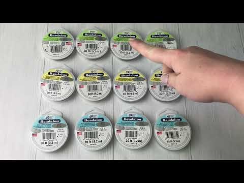 What type of stringing wire should I be using for jewelry making?!