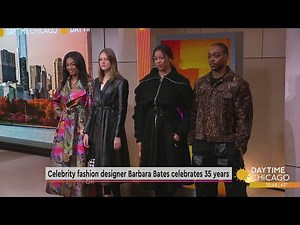 Celebrity fashion designer Barbara Bates celebrates 35 years