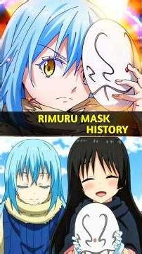 Rimuru's Mask History in Tensura Universe #animeshorts #animefacts