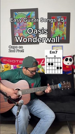 Wonderwall oasis guitar tutorial #guitar