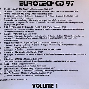 Various - Eurotech CD ‘97 Volume 1