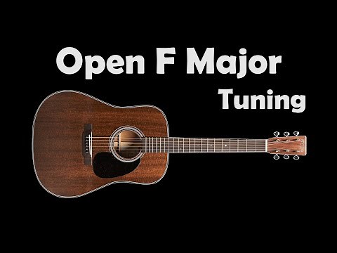 Open F Guitar Tuning - 4K