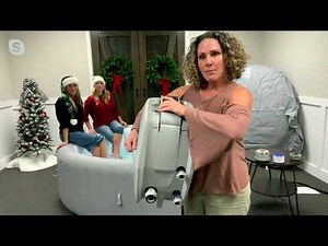 Grenada by Bestway 6-8 Person Inflatable AirJet Hot Tub on QVC