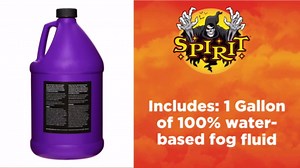 Spirit Halloween Fog Machine Fluid | 1 Gallon | Halloween Décor | Horror Décor | Halloween Accessory | Scary Decorations