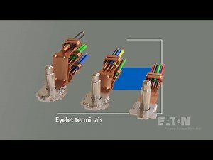 How do eyelet terminals ensure efficient electrical connections? Eaton explains.
