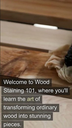 "Master Wood Staining: Tricks for a Flawless Finish!"