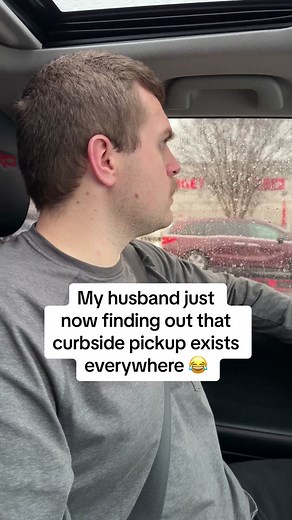 Hilarious Moment: Husband Discovers Curbside Pickup Everywhere!