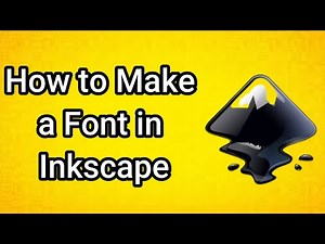 How to Make a Font in Inkscape