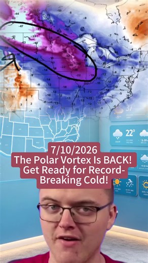 The Polar Vortex Is BACK! 😱 Get Ready for Record-Breaking Cold! ❄️ #polarvortex #winterstorm #arcticblast #fyp #heavysnow #cold #viral #ice #maxvelocitywx #foryou #fpy #greenscreen #foryoupage #icestorm #snowstorm #weather #historic #snow #arctic #polar #winter #frigid