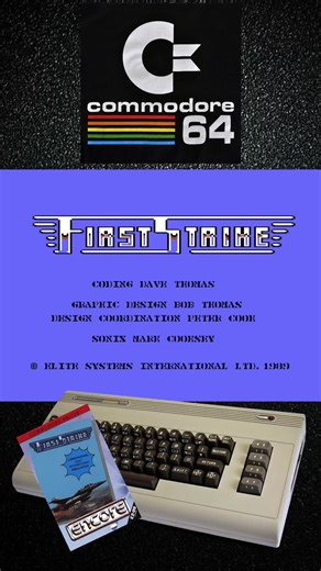 Exploring FIRST STRIKE on Commodore 64