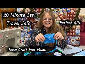 DIY Neck Wallet for Travel Security | Fast Sewing Gift Idea
