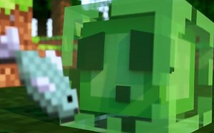 【Minecraft】动画短片：饥饿的史莱姆 Hungry Slime - A Minecraft Animation