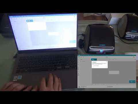 How to setup the Dymo 4XL Labelwriter for shipping labels in Eship, Go Sweet Spot, etc. 102X175mm