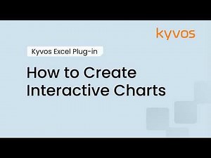 How to Create Interactive Charts in Excel using the Kyvos Excel Plug-in?