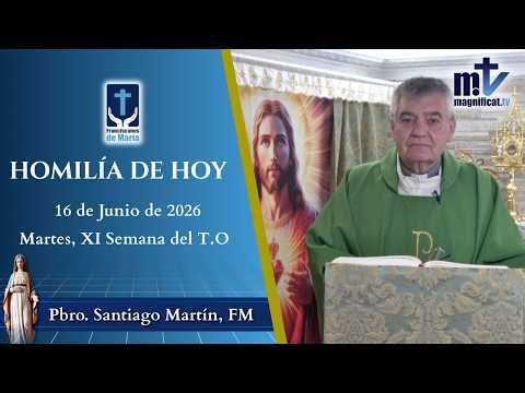 "Ama a tu Enemigo por Amor a Dios" | Homilía, Martes, XI Semana del Tiempo Ordinario | P. Santiago M