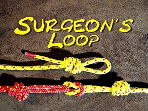 Surgeon's Loop Knot - Fishing Knot - Loop to Loop Connector - Loop for Lure or Fly - AKA Double Loop