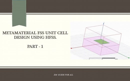 HFSS仿真频率选择表面