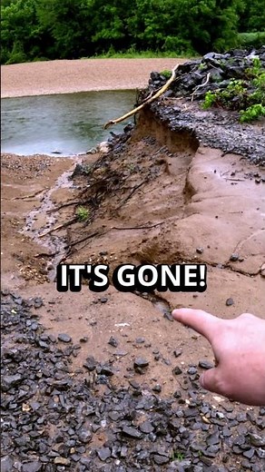 Flood Damage at The Boils – Roaring River Takes a Hit! 🌊 #Shorts