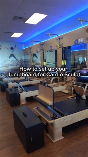 Club Pilates North Bethesda on Instagram: "How to properly set up your jumpboard for safe jumping ✅ Have you tried our cardio classes? ❤️‍🔥 #pilatescardio #cardiosculpt #clubpilates"