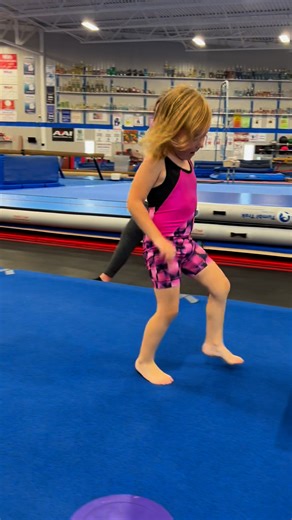 6.3K views · 22 reactions | Some of the best setups are nice and simple, like this one! Half Rounds and Fun Sticks are great tools for helping your little ones understand bear crawling and tuck jumps. ✨ | Tumbl Trak | Facebook