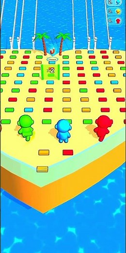 Bridge running game #bridgerun #gaming #runner #games #trending #viral #shorts #videogame #race
