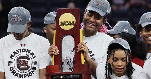 Aliyah Boston avenges viral crying image with 'happy tears' after South Carolina's championship win over UConn