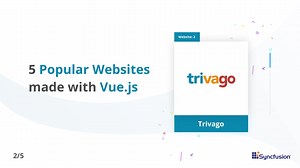 Let’s look at some global websites that are using #Vue.js, an open-source #JavaScript framework to build user interfaces and single-page applications. #webdev | Syncfusion | Facebook