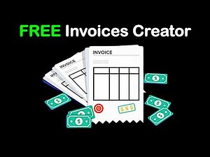 Create Professional Invoice (Completely FREE & Unlimited)