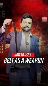 49K views · 13 reactions | HOW TO USE A BELT AS A WEAPON 1. Aim to...