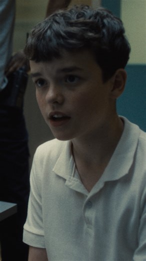 Two first-time Emmy winners, one shot. Owen Cooper and Erin Doherty in ADOLESCENCE | Netflix