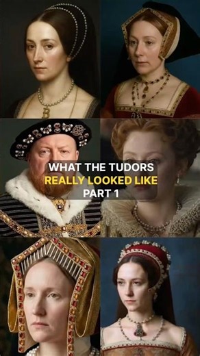 What the Tudors Really Looked Like. Part 1. #tudorhistory #henryviii #anneboleyn #elizabethi