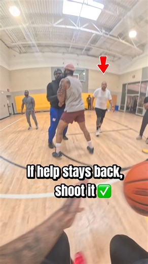 How To Read Help Defense In Pick & Roll #basketballtips #pickandroll | Pov Hooper