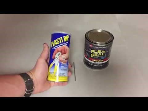 Rubber 5 - Plasti Dip Liquid Versus Flex Seal Liquid Rubber