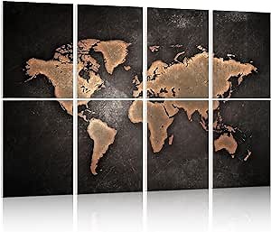 Art Acoustic Panels Sound Absorbing: Soundproof Wall Panels Acoustic Wall Art, Decorative Sound Proof Panel for Studio Home Office 8 Pack 12x16"