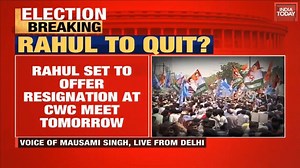Rahul set to offer resignation at CWC meet tomorrow? #ITVideo More Videos: http://bit.ly/it_videos | India Today