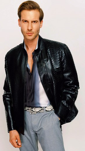 Hello; We are exited to introduce our handmade men’s leather jackets made of genuine python skin. You can choose your favorite at www.vincileather.com Don’t miss the opportunity to feel special with this unique jacket! | VINCI Leather