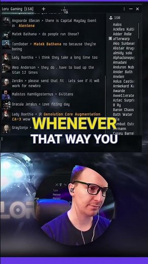 New Player Friendly Chat In EVE Online 🚀 #shorts