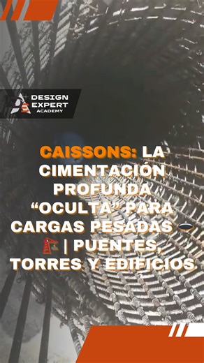 ¿Suelo blando, rellenos o asentamientos preocupantes? 😬🌧️ Los caissons (pozos/pilas perforadas) llevan la carga a profundidad hasta un estrato competente o trabajan por fricción para ganar estabilidad ✅. Se usan en puentes, edificios de varios pisos, torres, muelles, tanques y estructuras industriales donde no hay margen de error 🏗️🧱. Sí, existen los pilotes… pero el caisson es ese “as bajo la manga” cuando necesitas soporte serio. 🔧🕳️ #cimentaciones #ingenieriacivil #geotecnia #caissons #