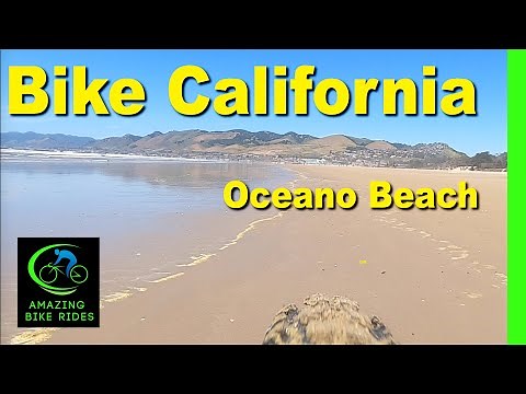 30 Minute Virtual Bike Ride | Oceano Beach California | Cycling Workout | Travel Video