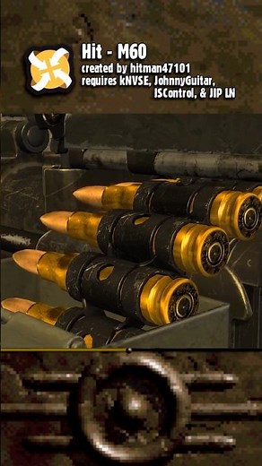 M60 Light Machine Gun Mod #Fallout New Vegas