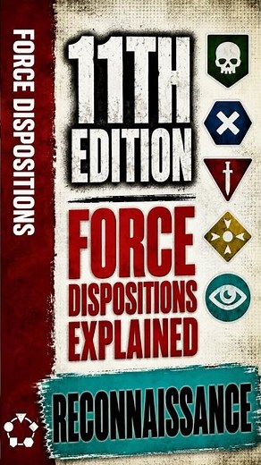 The FASTEST Force Disposition in 11th Edition? Reconnaissance Explained #warhammer40k #11thedition